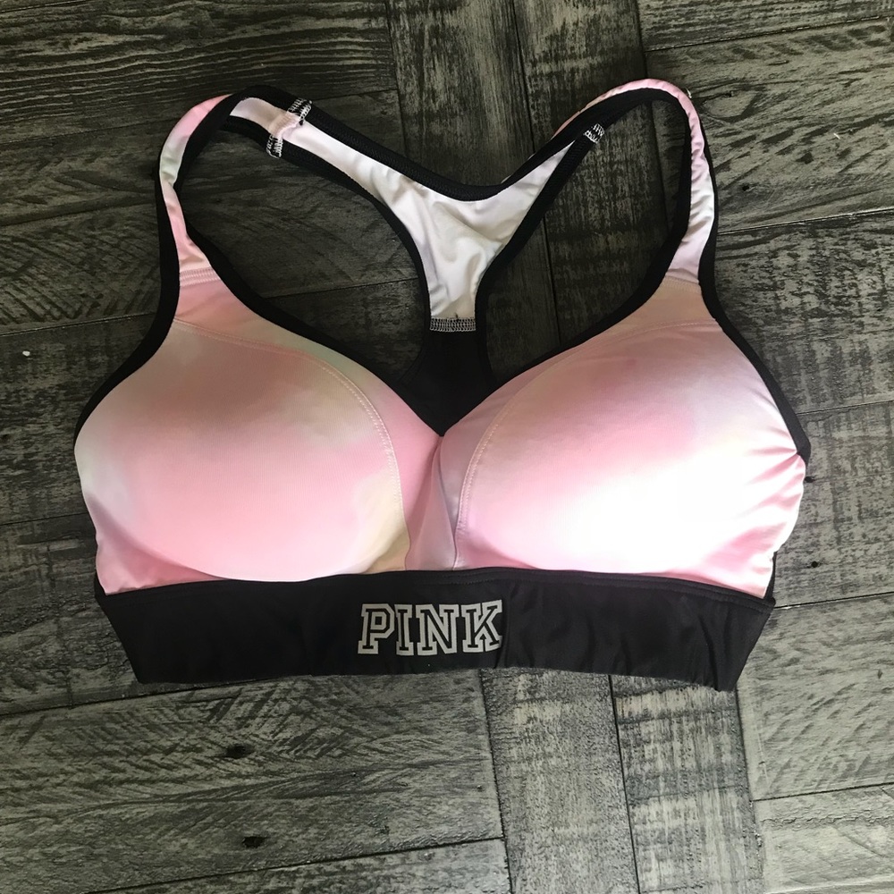 Watercolored sports bra